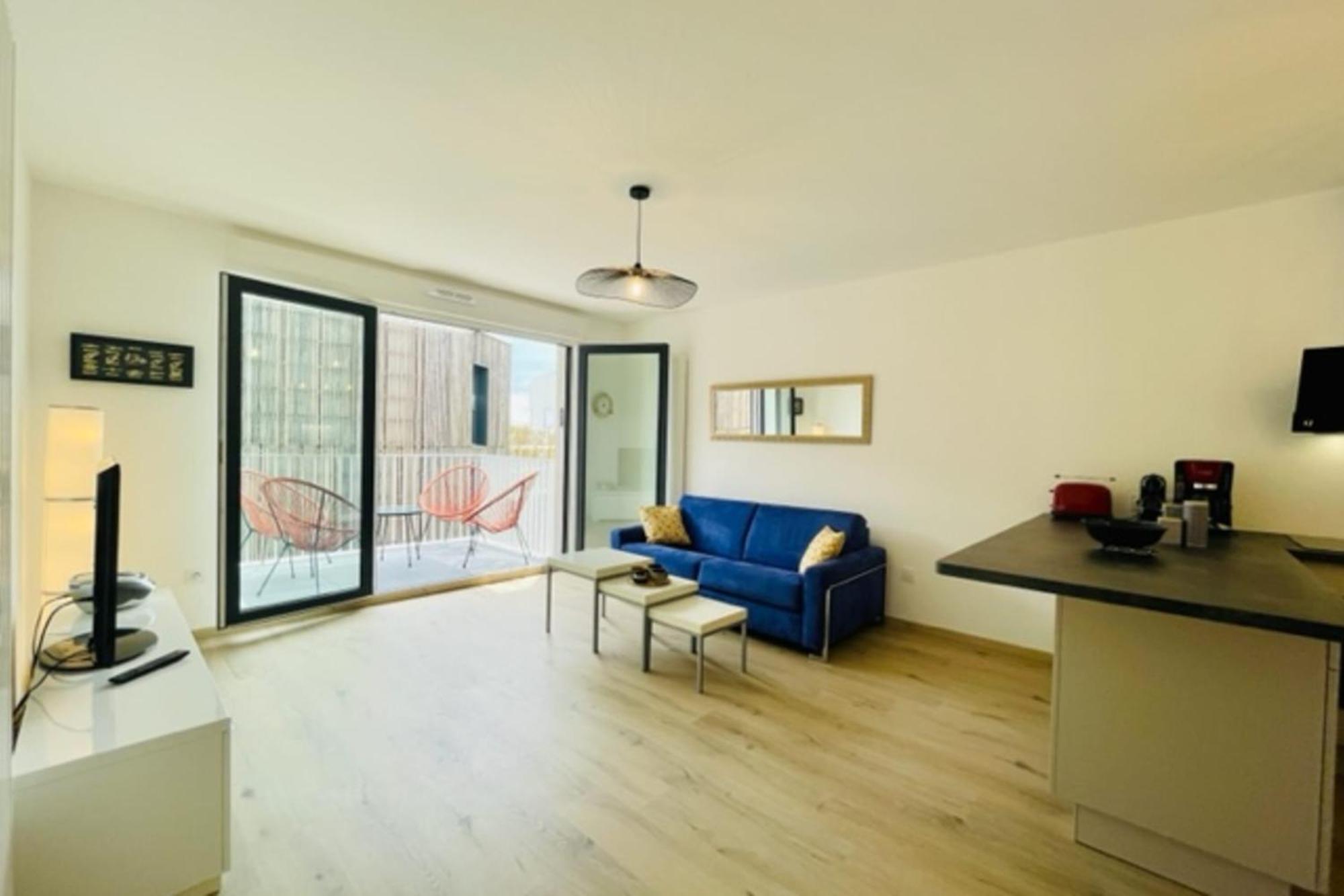 Apartamento Charming New Flat With Balcony La Rochelle  Exterior foto